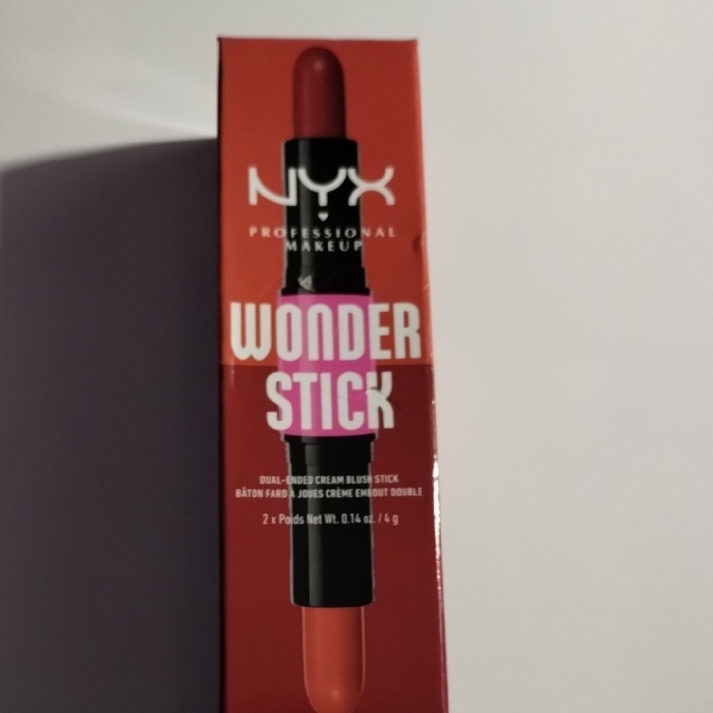 NYX Wonder Stick Dual-Ended Cream Blush - Vibrant Red 3/$11